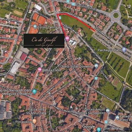 Ca De Guelfi Residenza D'Epoca Bed & Breakfast Arezzo Exterior foto